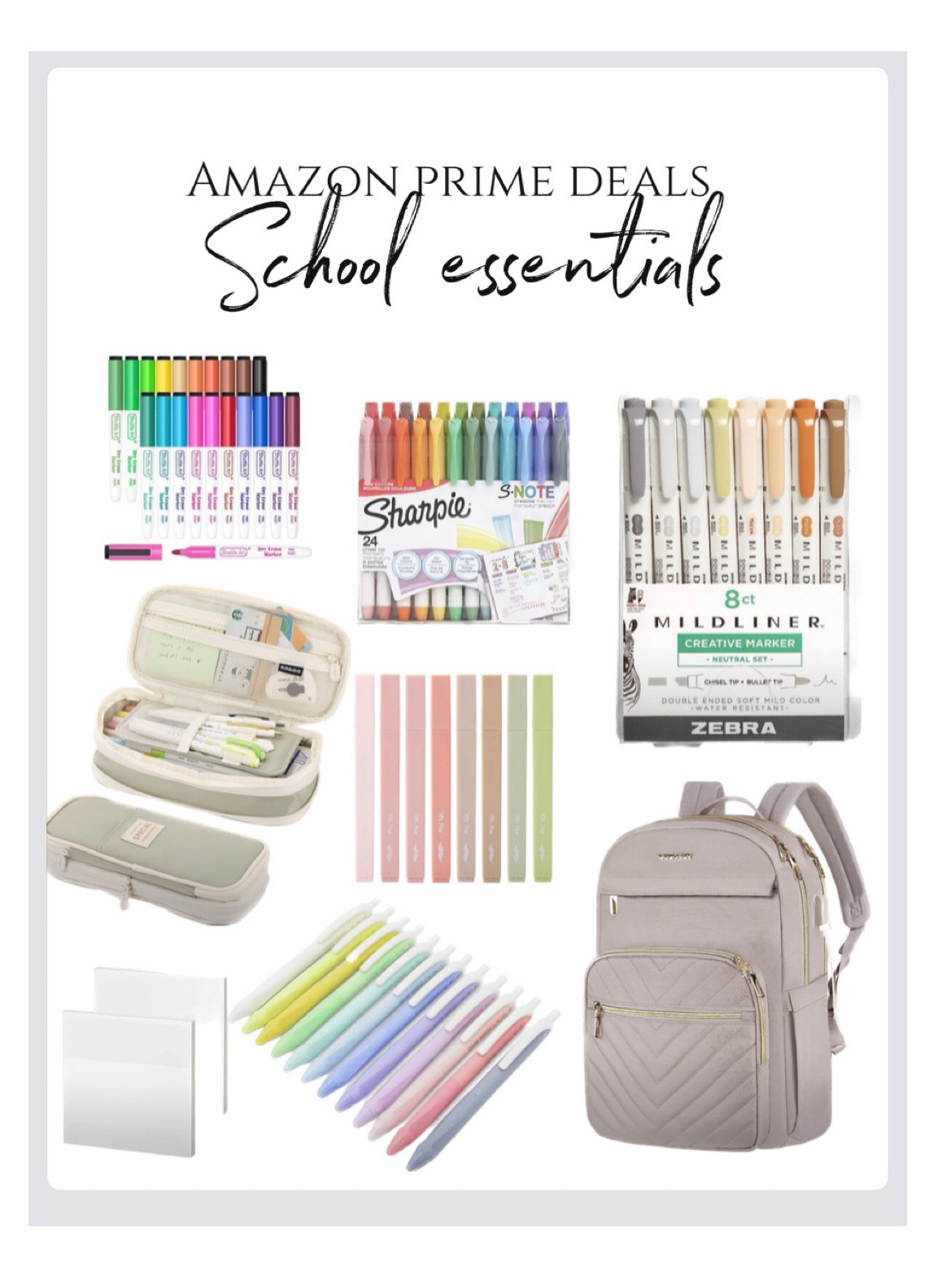 For the avid note takers! - nursing school + college student + high school student must haves on sale! #LTKxPrimeDay

#LTKsalealert #LTKBacktoSchool