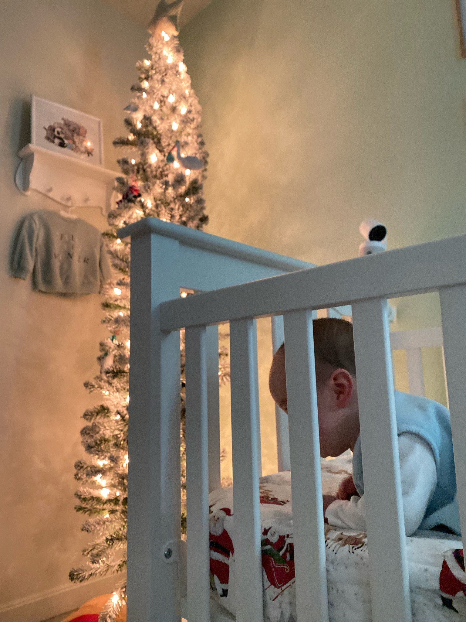 The prettiest flocked pencil tree for small spaces! Last year I put up one in the playroom and one in the nursery! 50% off right now! 

#LTKSeasonal #LTKHolidaySale #LTKHoliday
