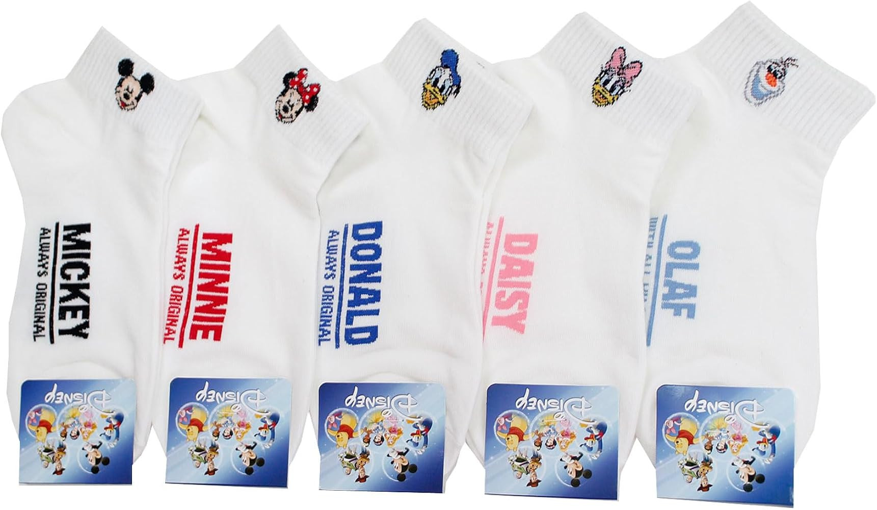 evei Animation Character Cartoon Series Collection Women's Original Socks (D55_5 pairs) | Amazon (US)
