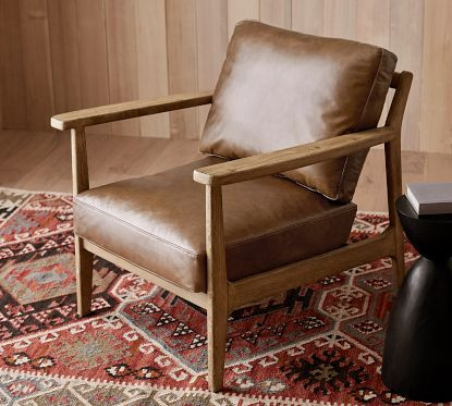 Cody Leather Chair | Pottery Barn (US)