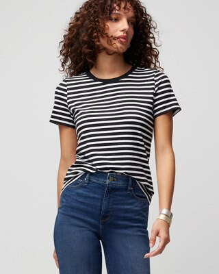 Short-Sleeve Crewneck Tee | White House Black Market