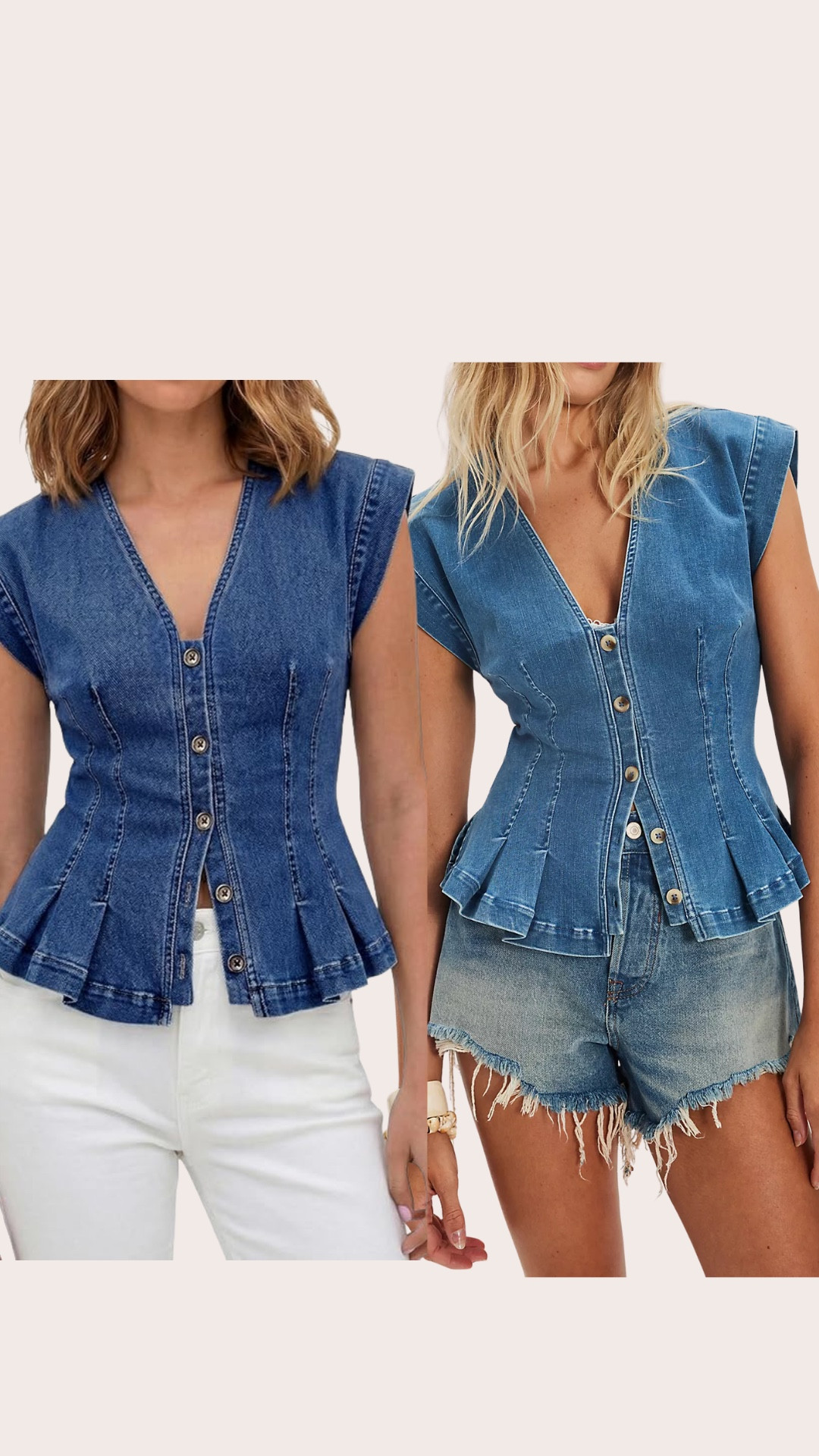 Amazon denim vneck vest

#LTKU #LTKSaleAlert #LTKmomlife