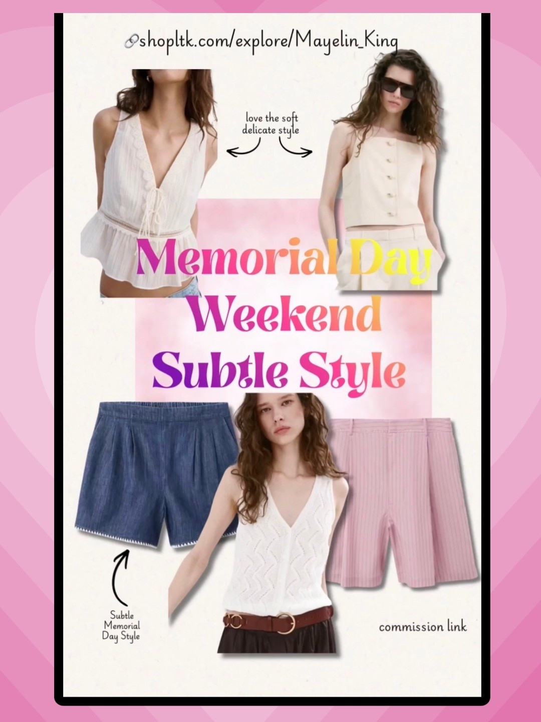 memorial day outfit
Memorial Day Weekend Subtle Style     | Cool, Casual Summer Outfits That Still Feel Put-Together


Keywords: Memorial Day outfit ideas, comfy summer outfits, casual chic style, summer wardrobe inspo, easy holiday looks, lightweight outfit ideas
#style #memorialdayoutfits #casualsummerstyle

#LTKootd #LTKSeasonal