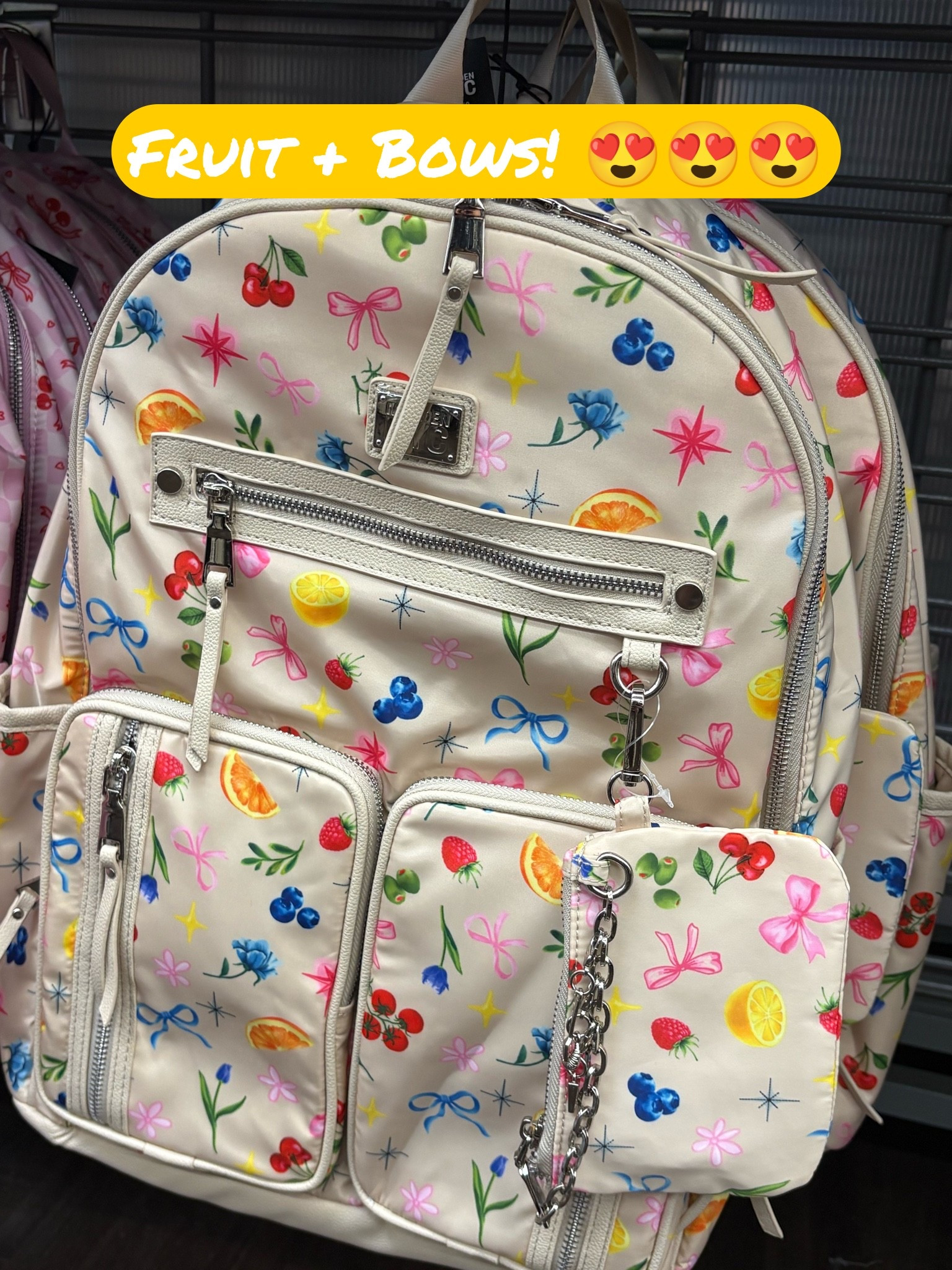 Madden NYC Women's Double Pocket Dome Backpack Khaki Picnic

🍓🎀 This backpack is almost too cute for school!

The Madden NYC Women’s Double Pocket Dome Backpack in Khaki Picnic is one of my favorite Walmart back-to-school finds! The adorable khaki background with fruit and bow print gives it the sweetest cottagecore-inspired look while still being practical enough for school, college, work, or everyday errands.

The double front pockets, roomy interior, and comfortable straps make it easy to carry all your daily essentials, while the fun print adds personality to every outfit. Whether you’re heading to class, commuting to work, or looking for a stylish everyday backpack, this one checks every box.

At just $35, it’s a trendy backpack that looks boutique-worthy without the boutique price.

🎒 Back-to-school ready
🍓 Cute fruit & bow print
✨ Stylish + functional
💛 A backpack you’ll actually want to carry

#LTKStyle #MaddenNYC #Backpack #BackToSchool #CollegeStyle #SchoolBag #FruitPrint #BowAesthetic #CuteBackpack #WalmartFinds #StudentEssentials #EverydayBag #AffordableFashion #LTKFinds
