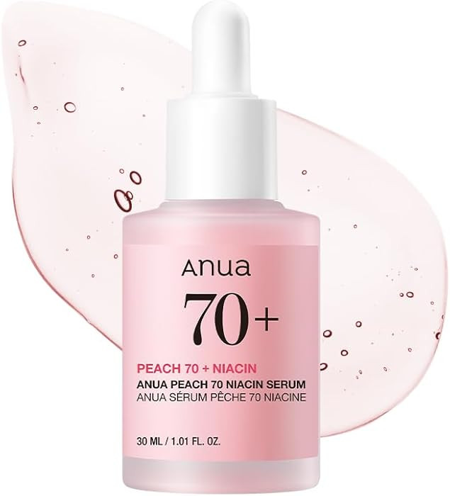 Anua Peach 70 Niacinamide Brightening Serum 30ml / Hydrating Face Serum/Daily Clean Beauty (1.01 ... | Amazon (US)