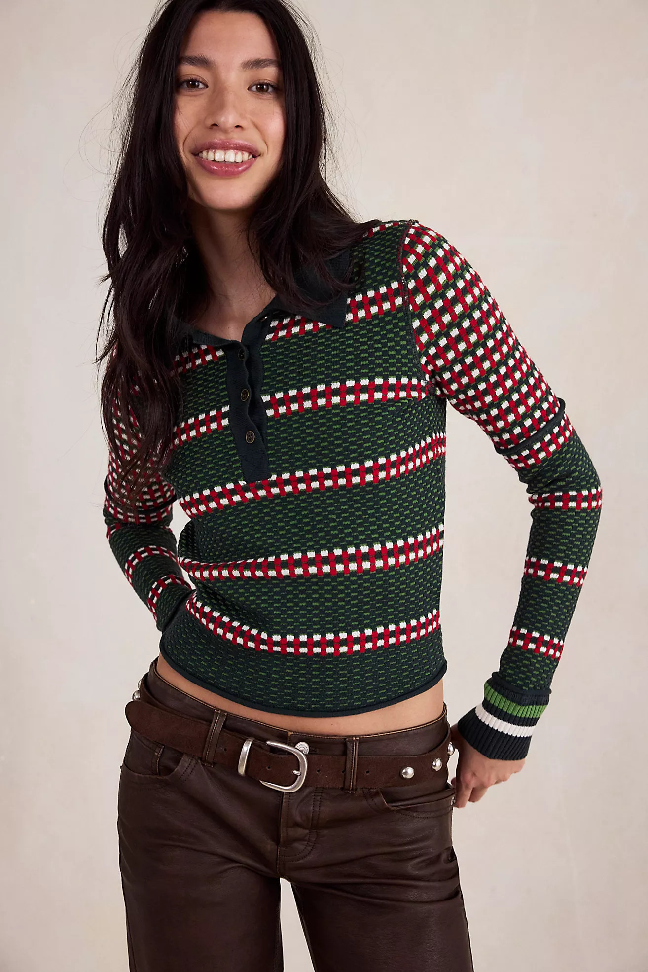 We The Free Level Up Polo | Free People (Global - UK&FR Excluded)