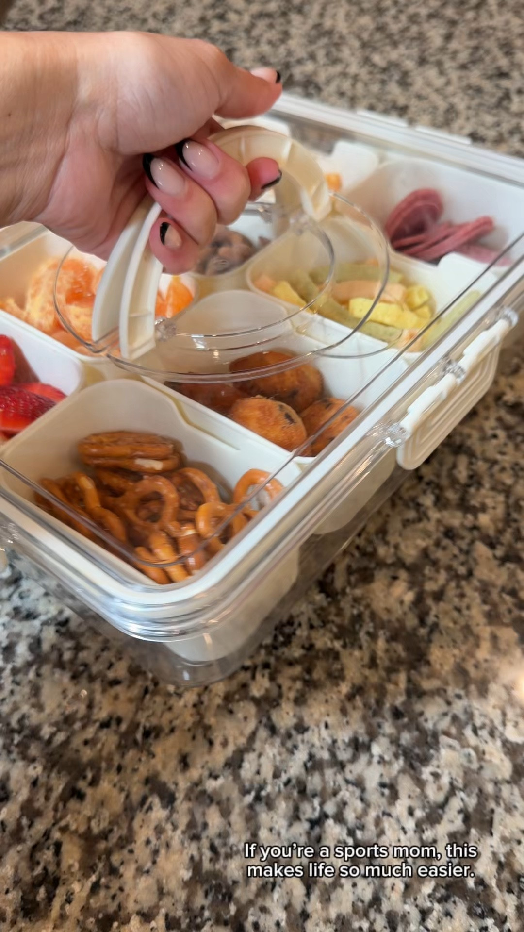 Contenedores de 8 para snack 