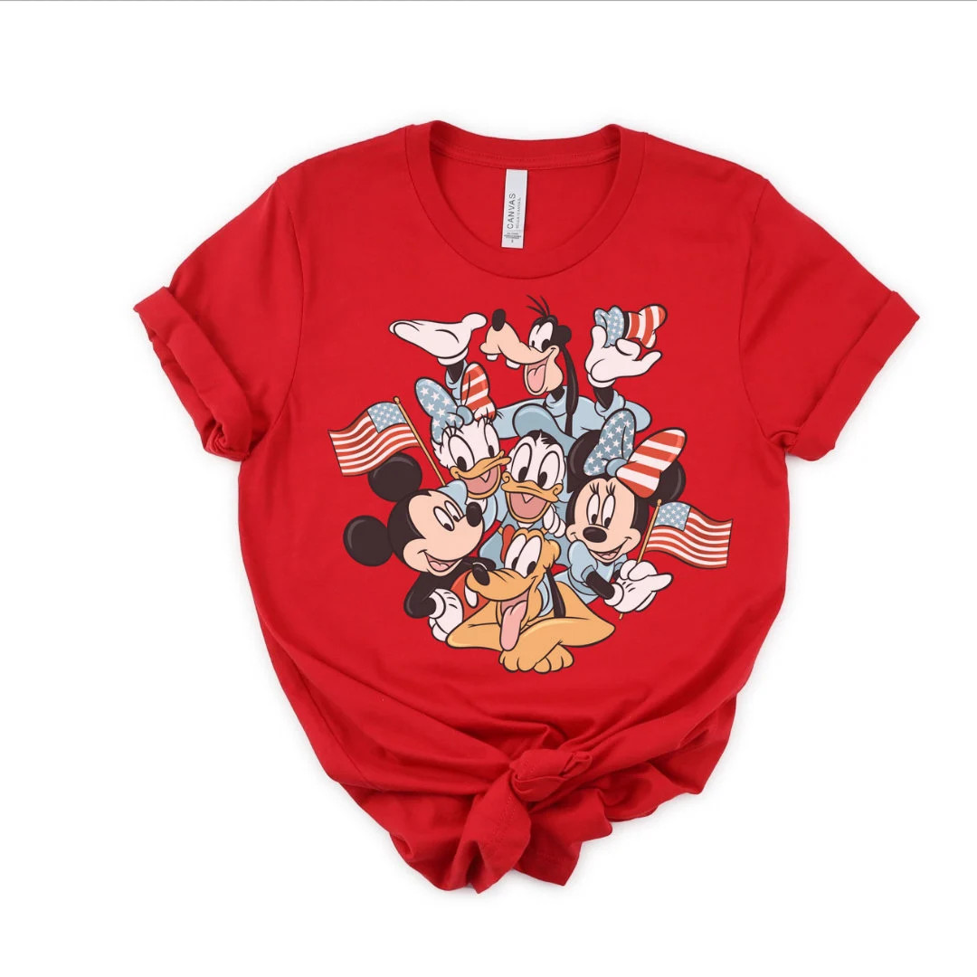 Patriotic Friends Unisex Tee Park Shirt - Etsy | Etsy (US)