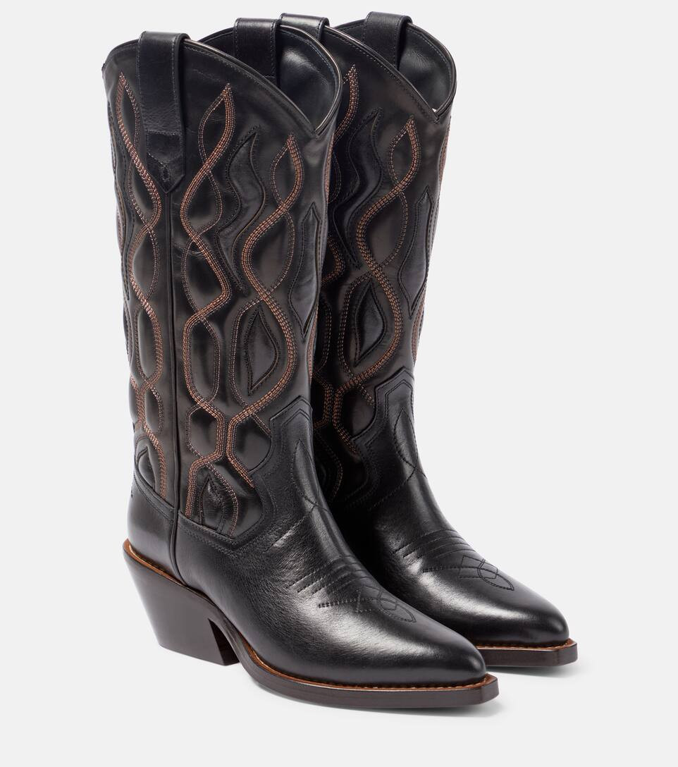 Quilted leather cowboy boots | Mytheresa (INTL)