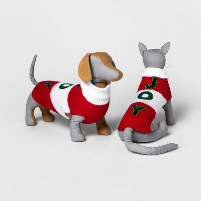 Dog and Cat Sweater - Joy Sequin - Wondershop™ | Target