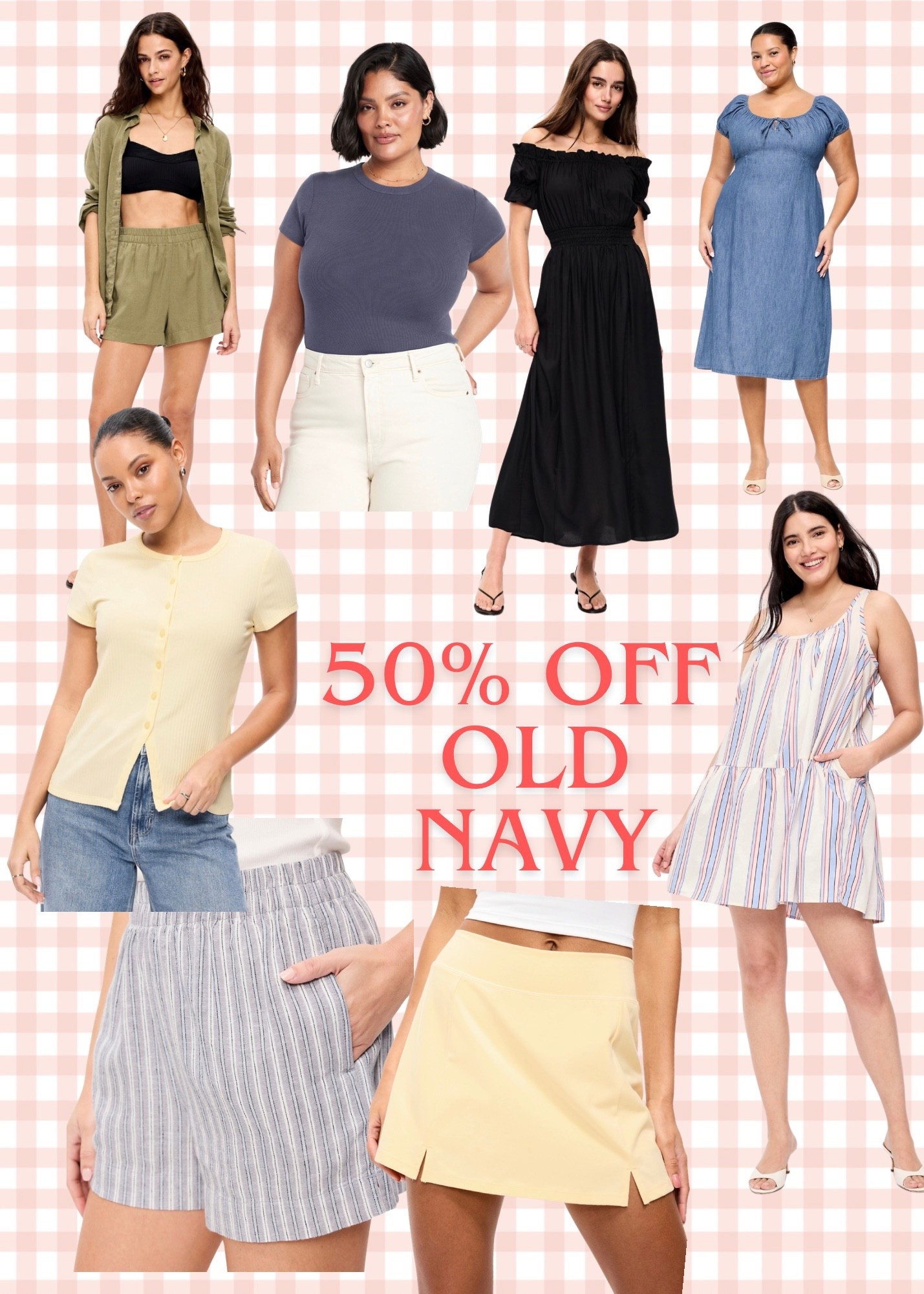 @oldnavy is having a 50% off EVERYTHING sale! So many goodies! 👀 💕

#LTKSaleAlert #LTKPlusSize #LTKMidsize