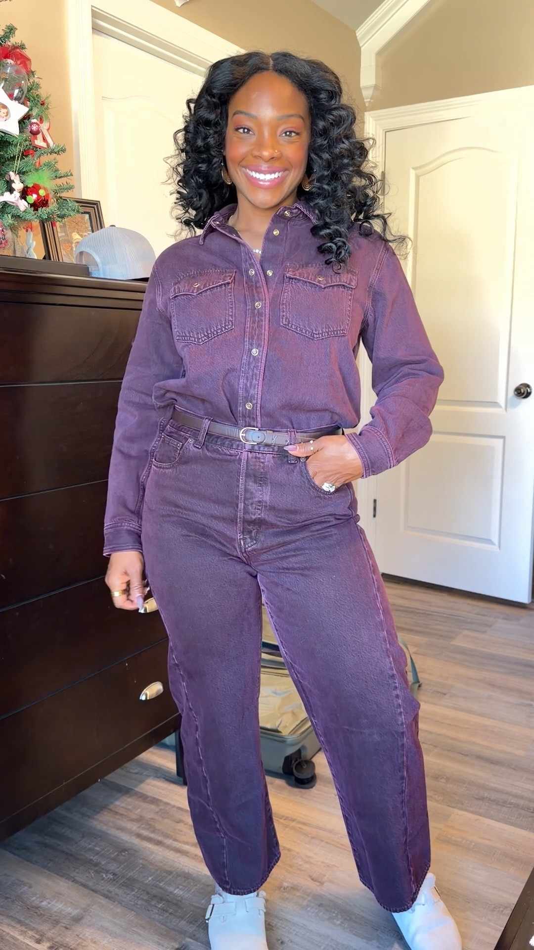 Thanksgiving outfit!! I’m wearing a small top and 30 in jeans  

#LTKCyberWeek #LTKSaleAlert #LTKOver40