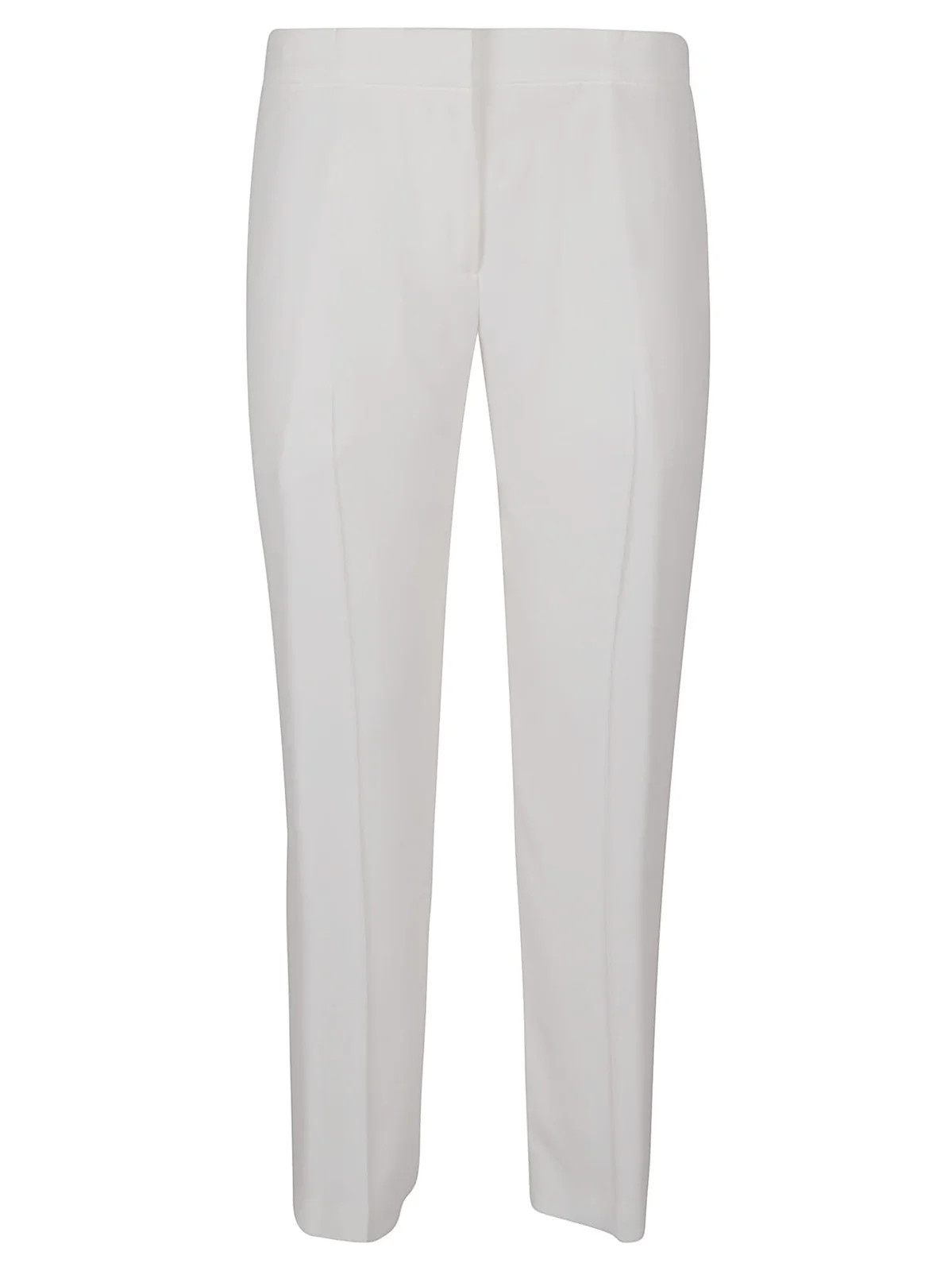 Alexander McQueen Straight Leg Cropped Trousers | Cettire Global