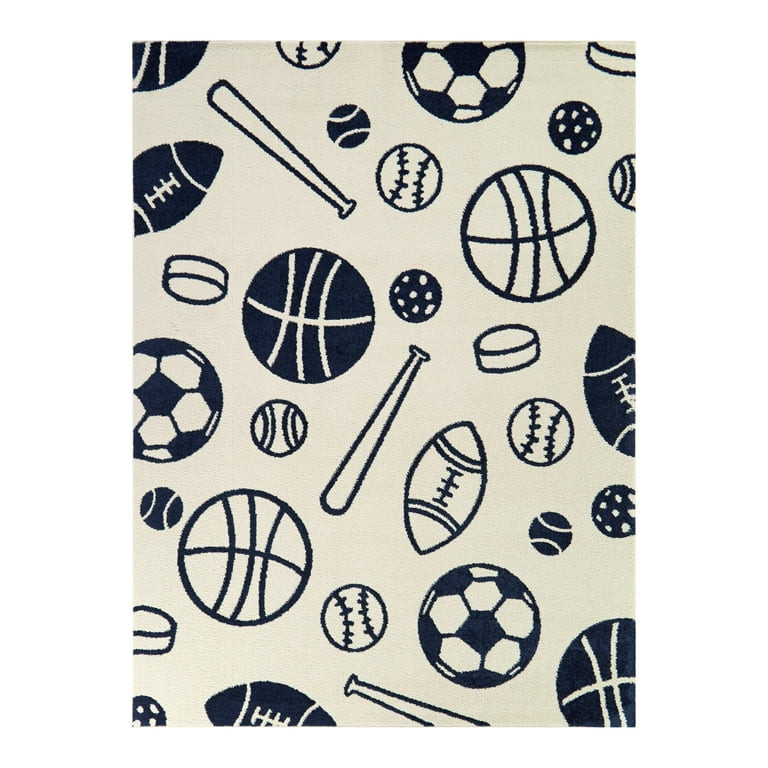 Mainstays Sports Indoor Rug, 3'11"W x 5'5"L | Walmart (US)