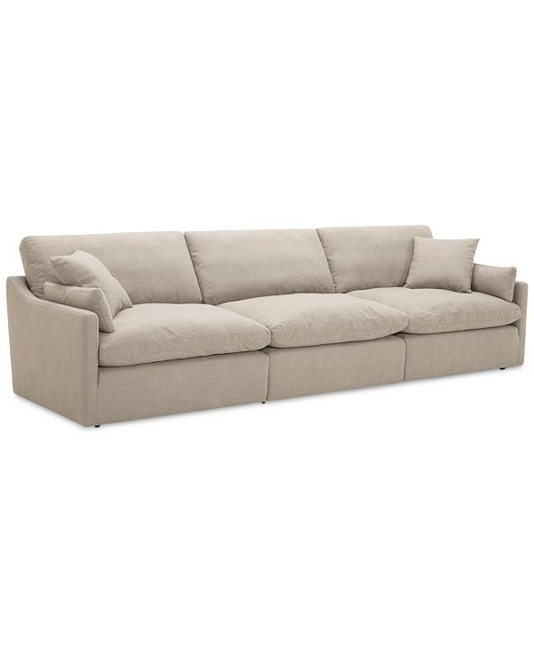 Joud 3-Pc. Fabric Sofa, Created for Macy's | Macys (US)