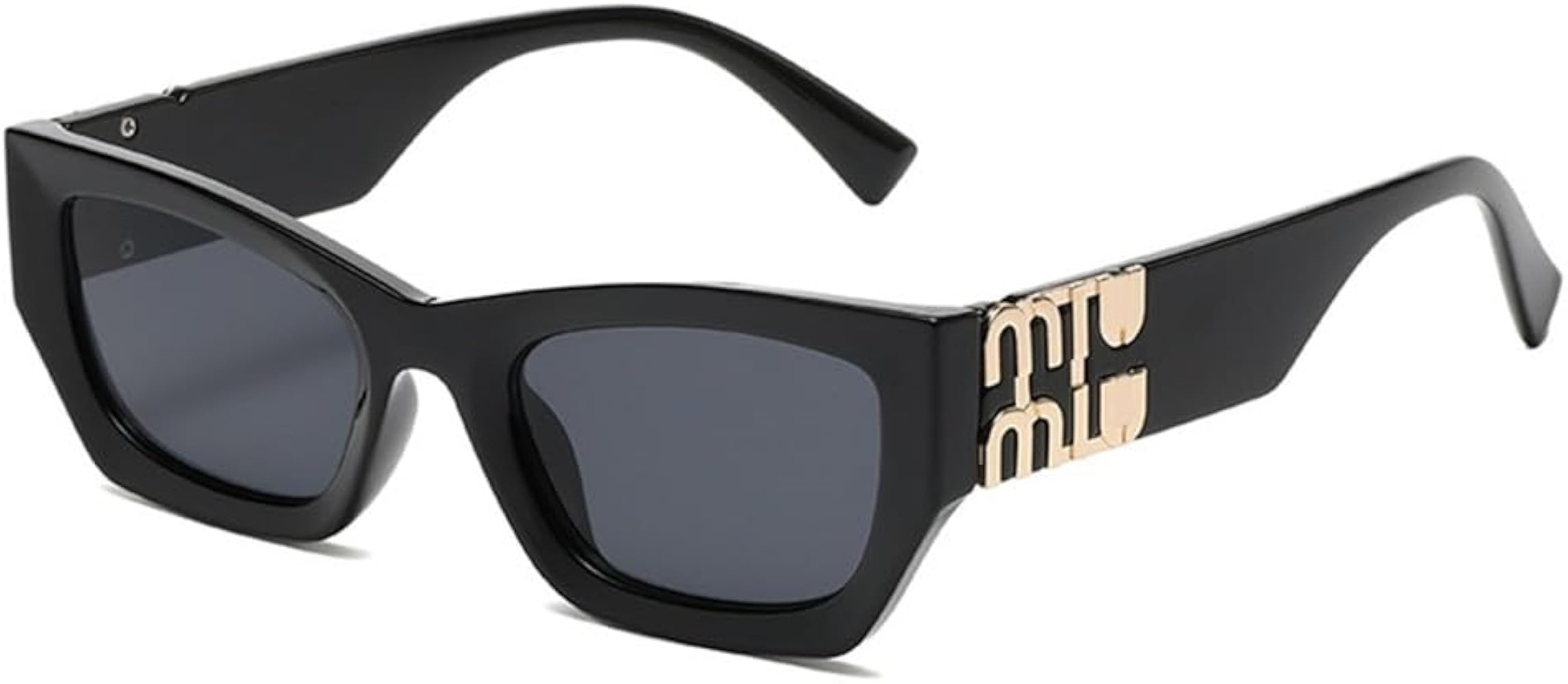 Sunglasses Retro Glasses Women Vintage Travel Small Rectangle Sun Glasses Female Eyewear | Amazon (US)