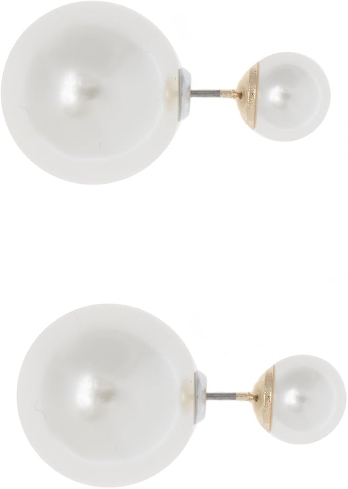 Anne Klein Small Twisted Stud Earrings | Amazon (US)