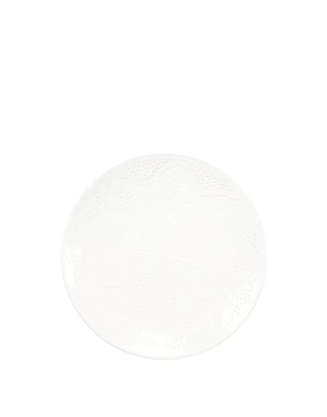 White Ceramic Side Plate | Engraved + Painted | Chabi Chic – The Little Market | The Little Market