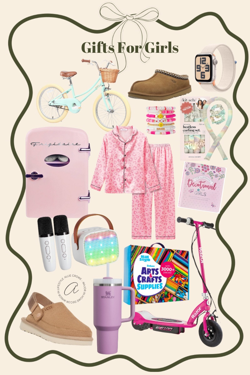 A curated list of the top gift items by my 7 year old! She was so excited to help me make this. These are all items she has or would like to get this year! 
#giftsforgirls #tweens #tweengifts #giftguides

#LTKSeasonal #LTKGiftGuide #LTKHoliday