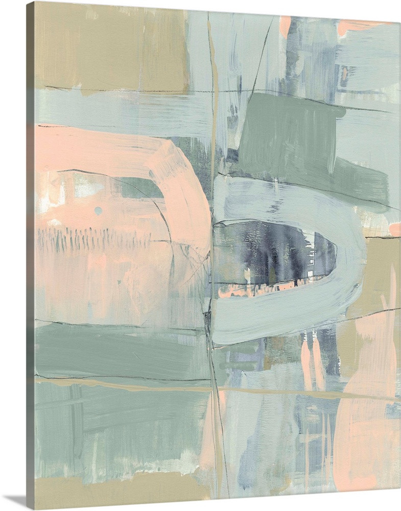 Color Block Pastels I | Great Big Canvas - Dynamic