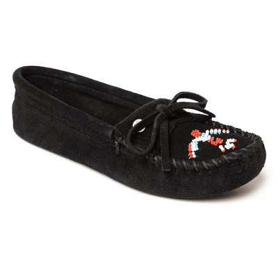 Minnetonka Women's Thunderbird Animikii Softsole, 159TB, Black - 9.5 | Target