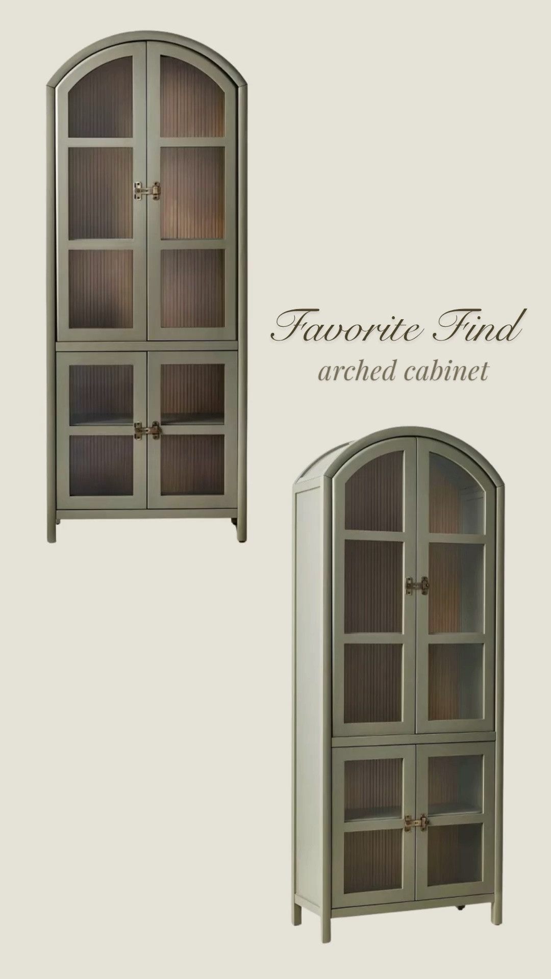 This gorgeous arched cabinet from the new Hearth & Hand summer collection is available for shipping! modern organic, cottage, vintage decor, home office, den, entryway, arched cabinet, bookshelf, bookcase, living room, family room #LTKFindsUnder100

#LTKHome #LTKSeasonal