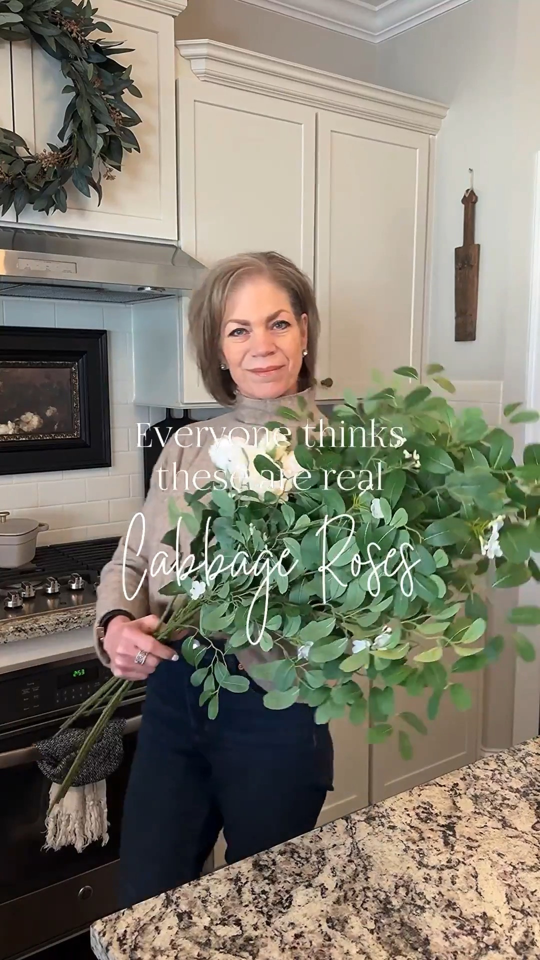 My Cabbage Roses are fooling everyone!! Paired with my greenery stems they are gorgeous and very realistic. I cannot link my vintage wood vase but I’ve sourced a few similar options. 


Cabbage roses, greenery with tiny white flowers, vintage wood vase, console table, ottomans, throw pillows, pillow inserts, throw blankets, upholstered chair, floor lamp with woven shade, woven vase, green stems, woven storage boxes, drink table, round coffee tablee

#LTKstorytime #LTKHome #LTKSeasonal