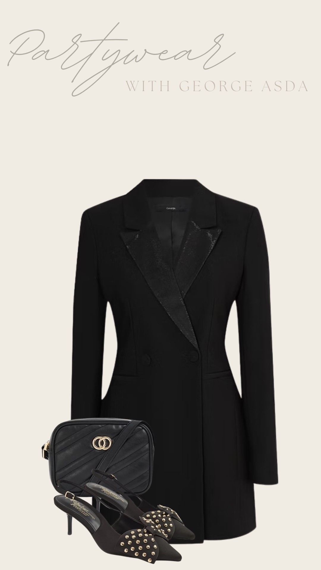 
#ad 
George Asda 
Partywear 
Night out 
Christmas party 

#LTKfestive #LTKwinter #LTKpartywear