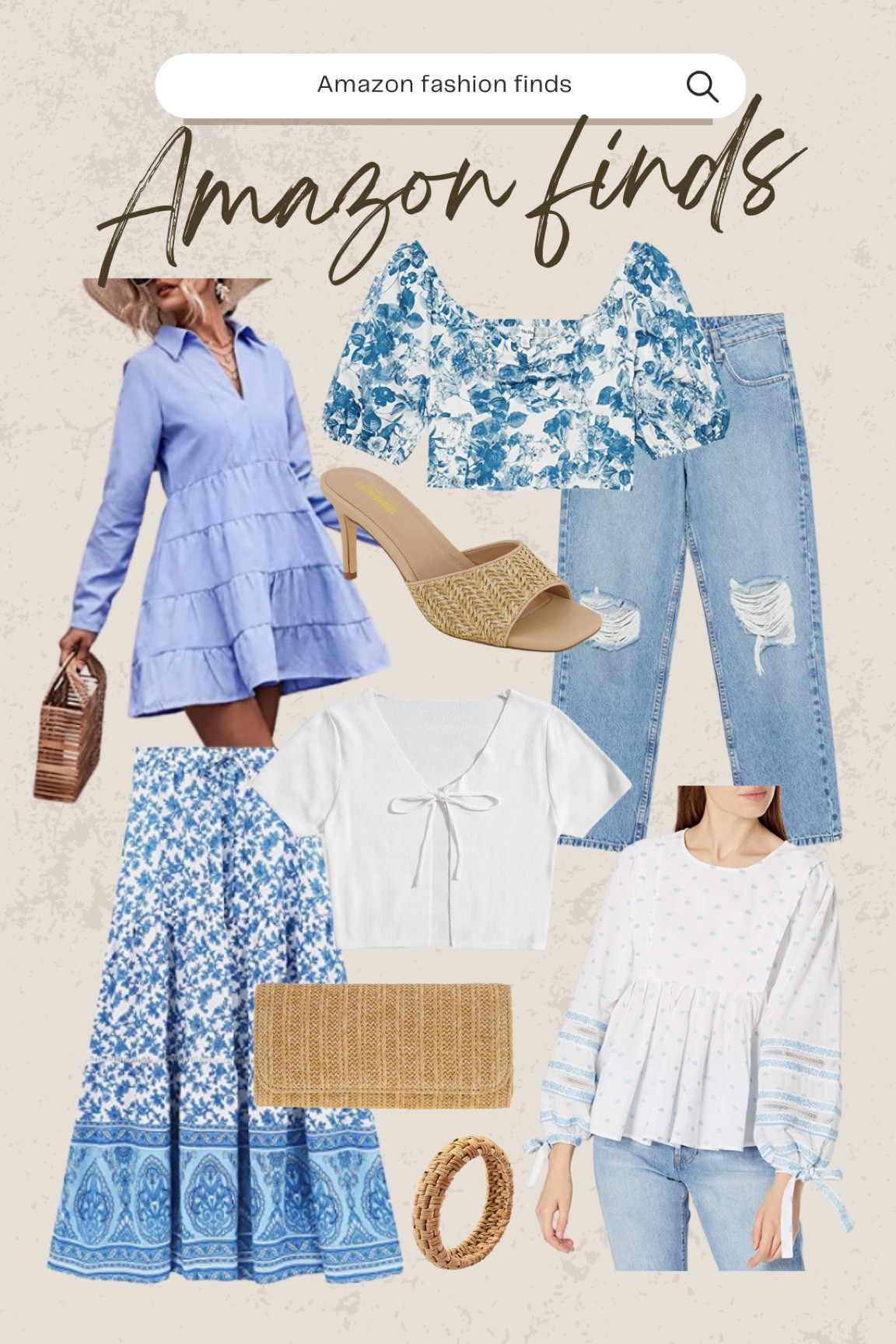 Loving all these white and blue fashion finds from Amazon!
Amazon fashion, Amazon finds, Amazon style, Amazon dress, Amazon skirt, Amazon denim, Amazon shoes 

#LTKunder100 #LTKunder50 #LTKSeasonal