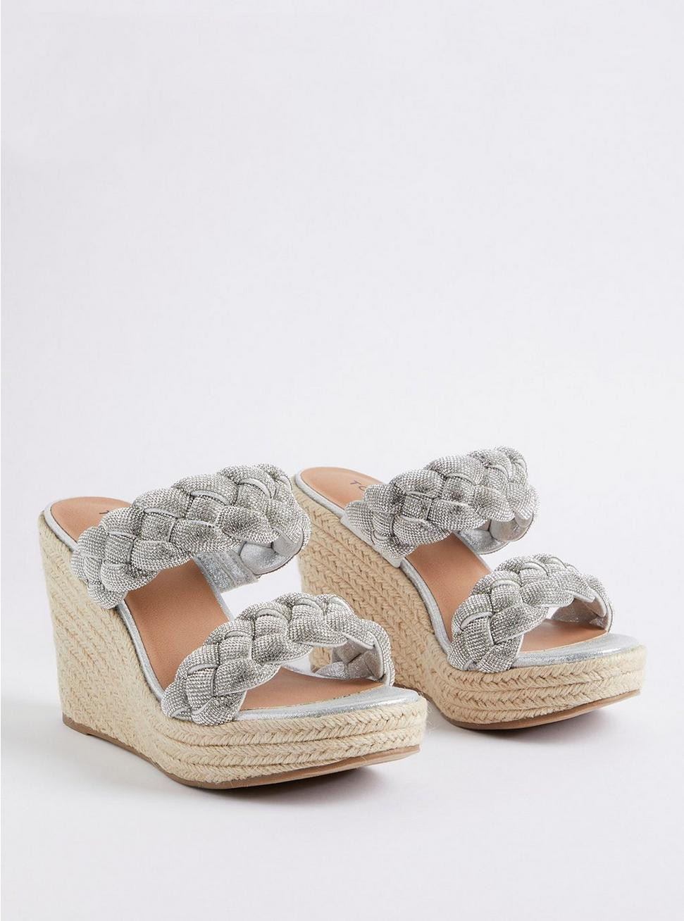 Braided Espadrille Platform Wedge (WW) | Torrid (US & Canada)