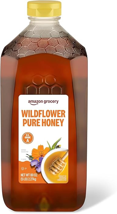 Amazon Grocery, Wildflower Pure Honey, 80 Oz | Amazon (US)