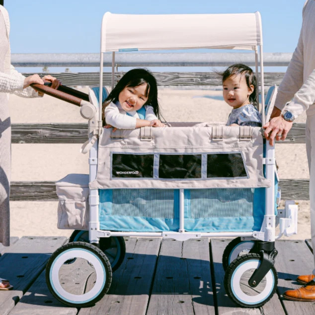 Open Box VW2 Volkswagen 2-Seater Stroller Wagon | WonderFold | WonderFold Wagon