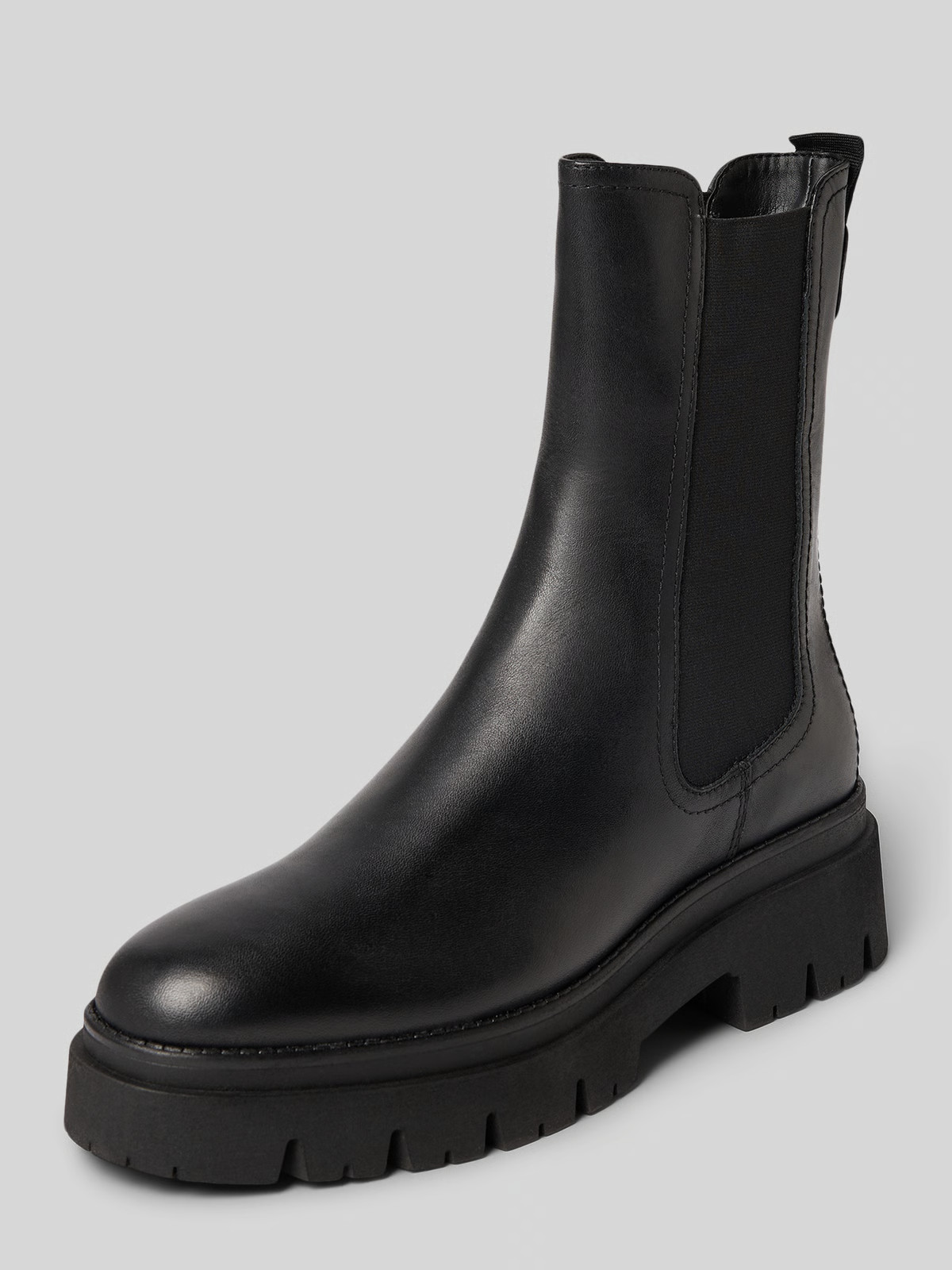 Chelsea Boots aus echtem Leder in black | Peek & Cloppenburg* Düsseldorf DE