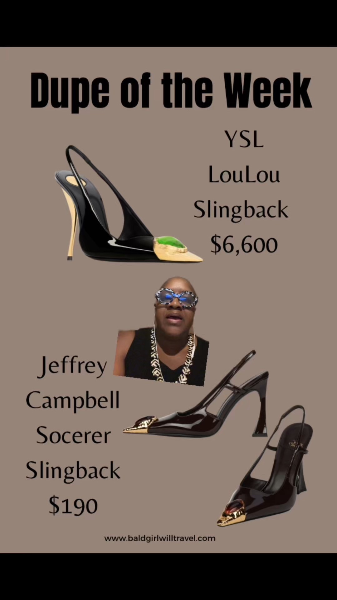 Why any shoes should cost $6600 is beyond me but here’s a really great dude for the YSL Loulou sling back that won’t cost you an arm and a leg! I give you the Jeffrey Campbell sorcerer sling back

#LTKShoeCrush #LTKOver40