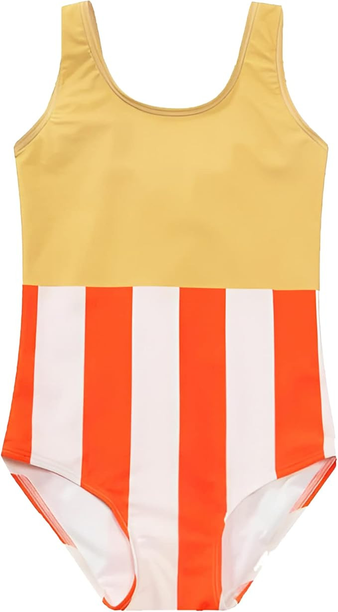 Toddler Girls One Piece Swimsuit Cute Ruffle Beach Swimwear Bathing Suit UPF 50+ 18M-11 Years | Amazon (US)