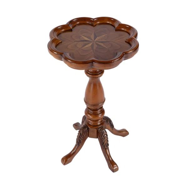 Akyra Tray Top Pedestal End Table | Wayfair North America