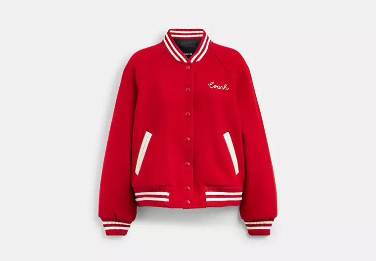 Wool Varsity Jacket | Coach Outlet US