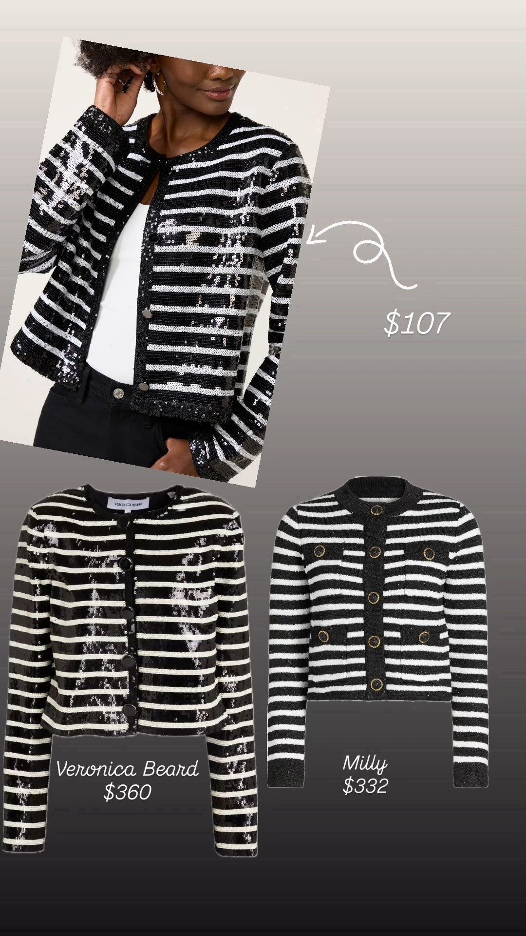 The designer look for less!
Sequin Jacket


#LTKSaleAlert #LTKOver40 #LTKootd