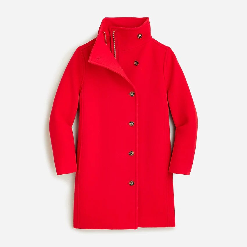 Villa coat in Italian stadium-cloth wool | J. Crew US
