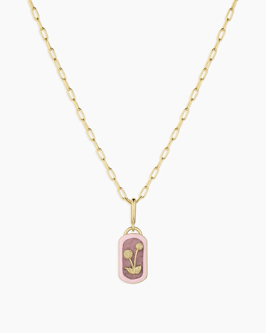 Power Gemstone Parker Charm Necklace Compassion | gorjana