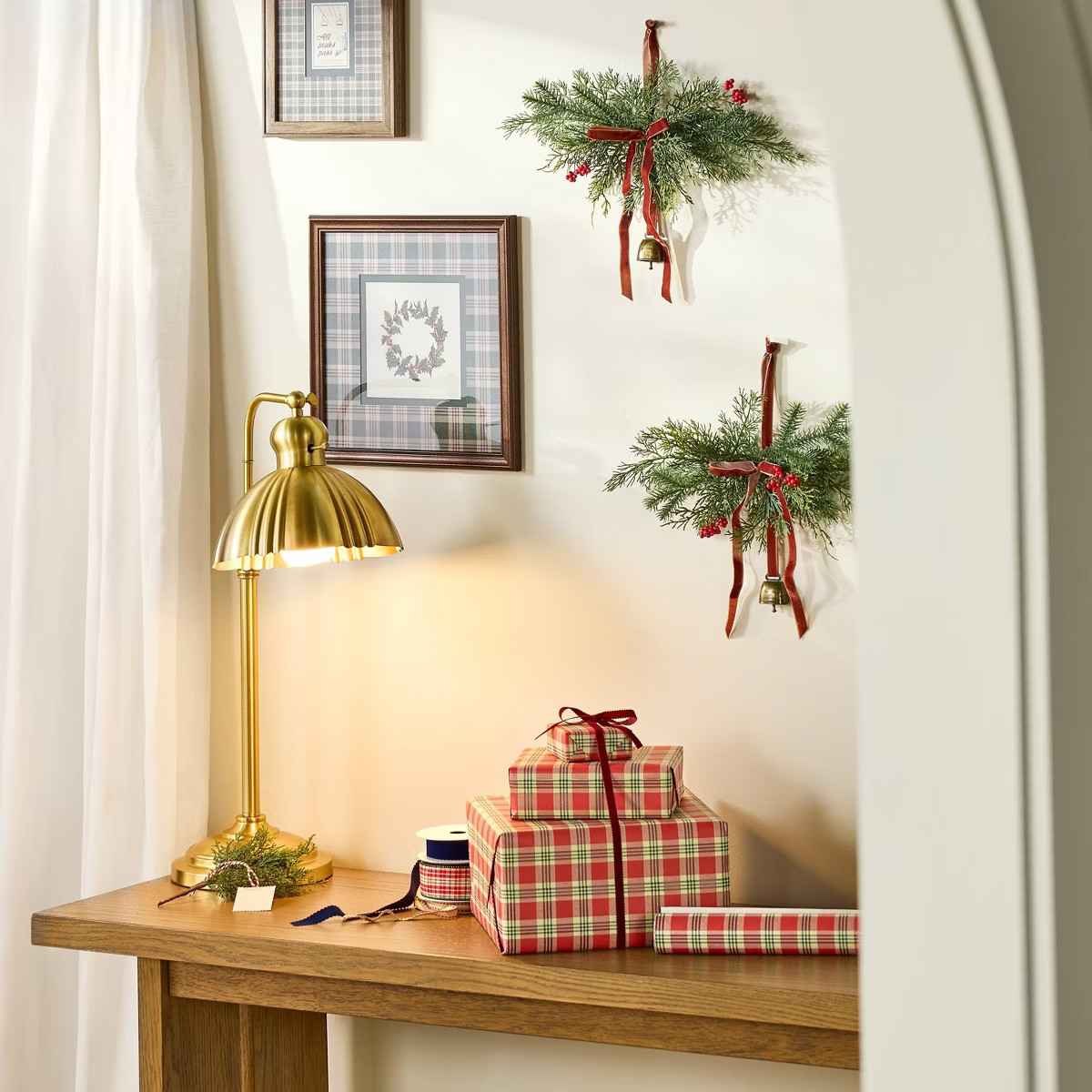 Fluted Scallop Brass Table Lamp - Hearth & Hand™ with Magnolia | Target