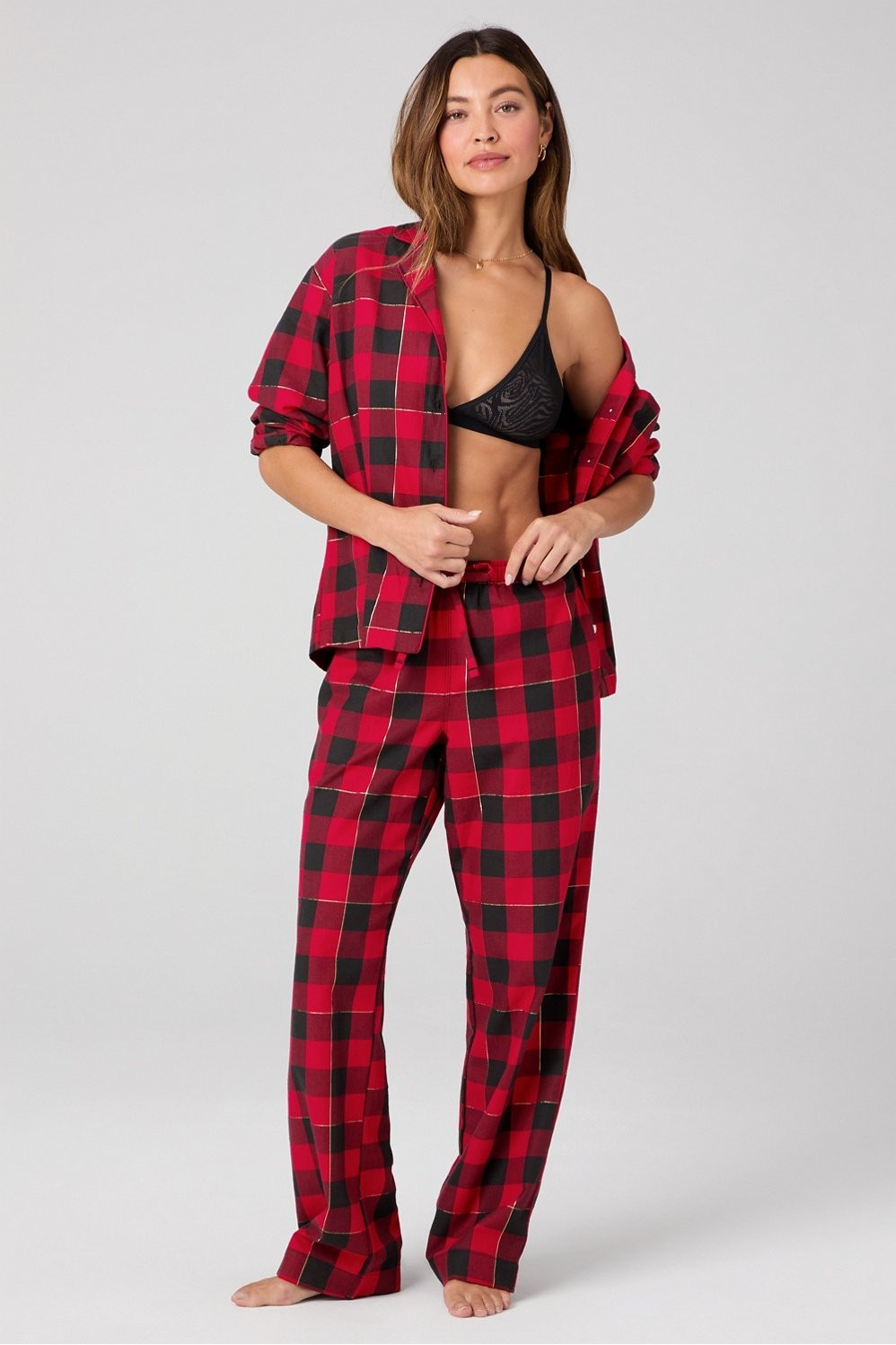 Dream Flannel Long Sleeve Top | Fabletics