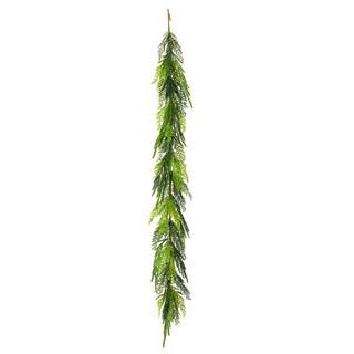 5 ft. Christmas Cottage Artificial Christmas Garland | The Home Depot
