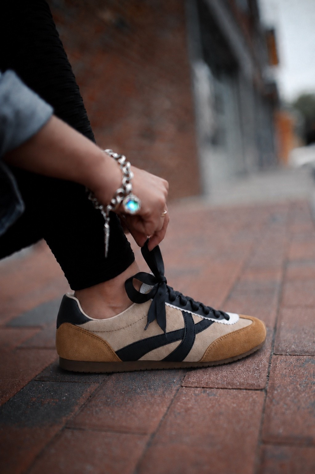 Lace up sneakers from Walmart $26