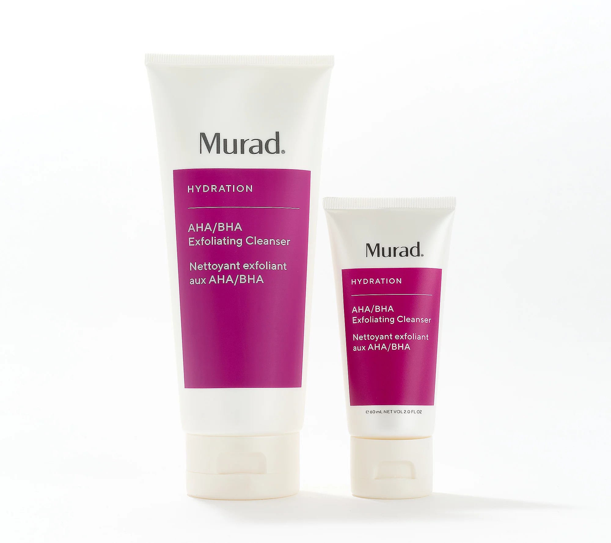 Murad AHA/BHA Cleanser Home & Away Set | QVC