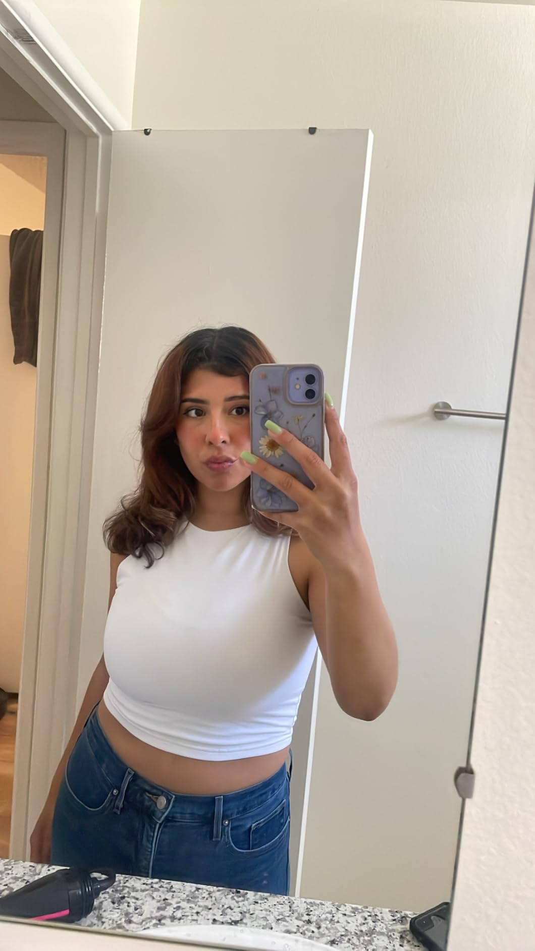 REORIA Women’s Sexy Sleeveless Racer Back Tank Tops Halter Neck Crop Tops | Amazon (US)