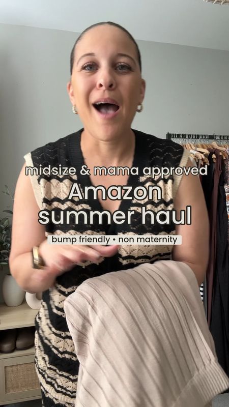Amazon summer haul 

Sizing (currently a 10/12 and 12 wks preg; 5'5 height): 

Wearing an XL in all sets and pants. I sized up to leave room for the bump over the next few months. Wearing a L in the dress but could probably do a medium. 

Midsize style, midsize mom, size 10, amazon matching sets, amazon summer outfit ideas, amazon outfits, amazon outfit inspo, midsize amazon outfits, mom outfit ideas, mom outfits from amazon, bump friendly outfit ideas, 12 weeks pregnant, pregnancy style, bump style, bump fashion 

#midsizestyle #midsize #size10 #size8 #size12 #momstyle #momoutfitis #momoutfitideas #midsizeoutfits #midsizeoutfitideas #midsizeoutfitinspo #momoutfitinspo #amazonfashion #matchingsetsforsummer #amazonmatchingsets #bumpstyle #bumpfriendly #12weekspregnant