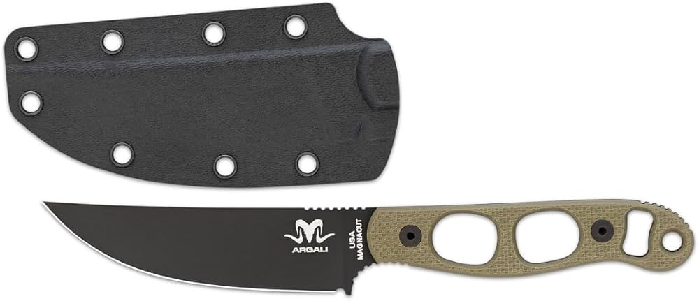 Argali Sawtooth Stealth Hunting Knife with Kydex Sheath | Amazon (US)