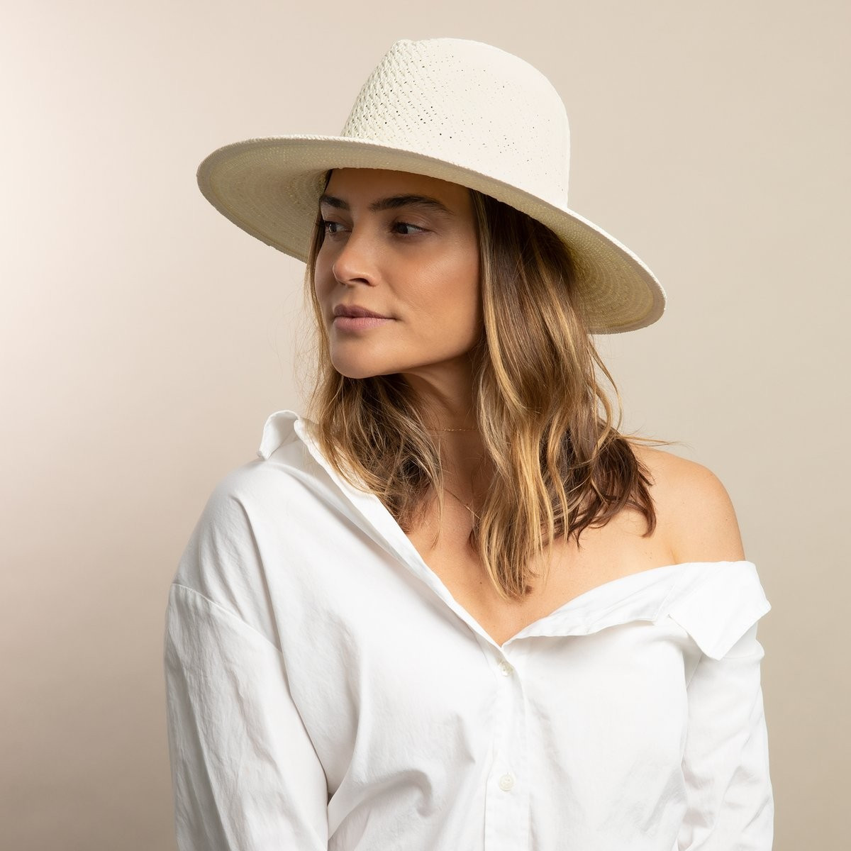 Vented Luxe Packable- Bleach | Hat Attack