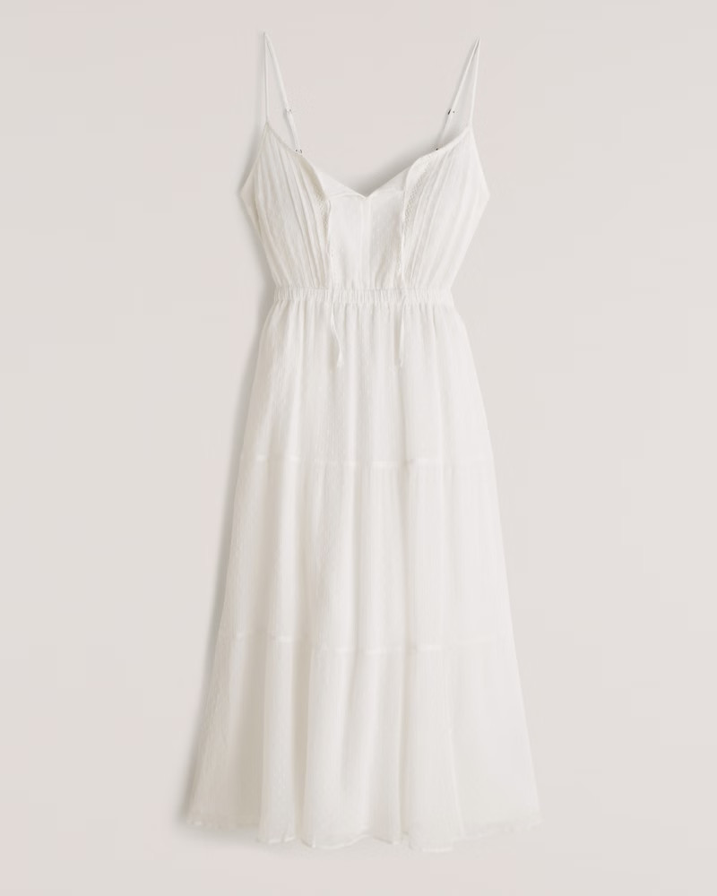 Women's Easy Waist Midaxi Dress | Women's Dresses & Jumpsuits | Abercrombie.com | Abercrombie & Fitch (US)